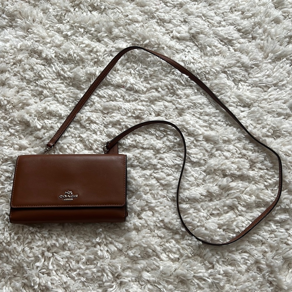 Coach brown purse